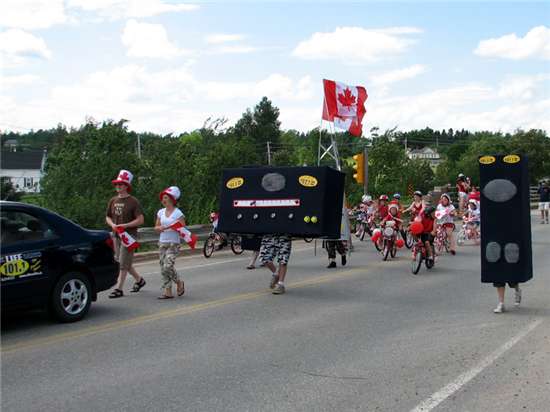 Life Radio's unique float