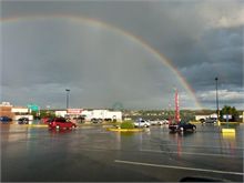 Rainbow over Shoppers Drug Mart