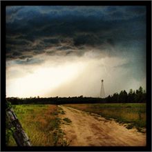 Lightning storm passing through Blackville