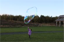 Playing with Giant Soap Bubbles