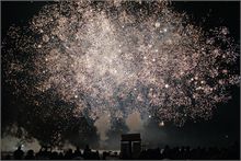 Pond Hockey Fireworks 2012