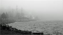 Ritchie Wharf Fog in October 2012