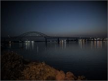 Centennial Bridge at Twilight