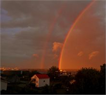 Double Rainbow in Saint John West