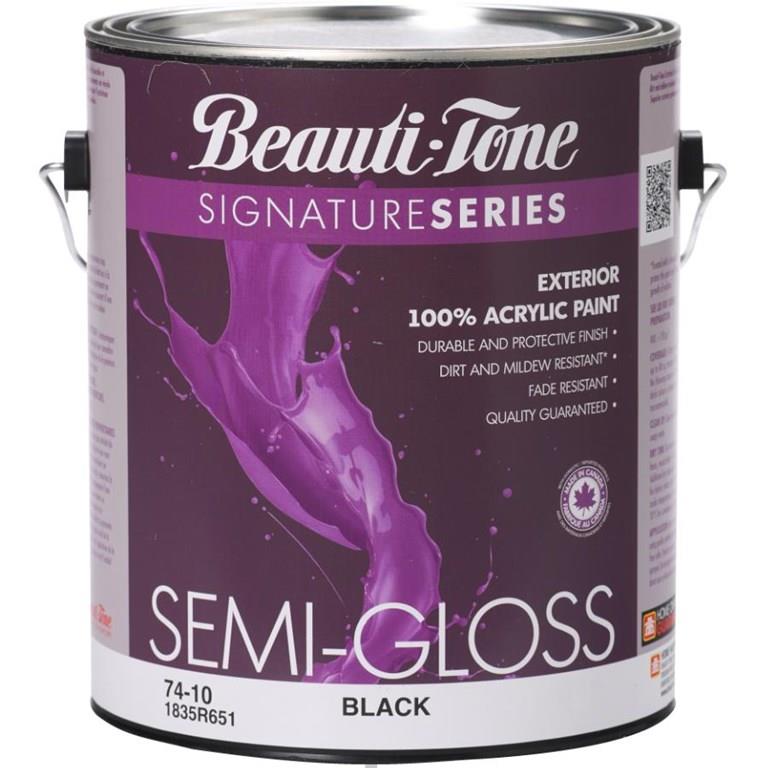 Exterior 100 Acrylic Paint SemiGloss Flat Legresley Home